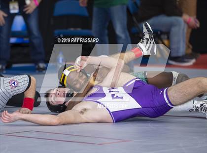 Thumbnail 3 in NYSPHSAA Wrestling Championships (Round 1) photogallery.