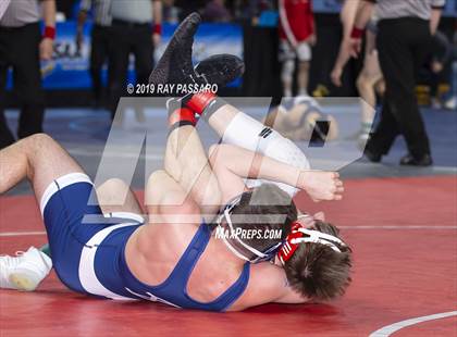Thumbnail 1 in NYSPHSAA Wrestling Championships (Round 1) photogallery.