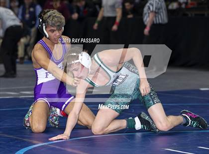Thumbnail 2 in NYSPHSAA Wrestling Championships (Round 1) photogallery.