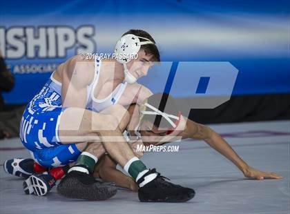 Thumbnail 1 in NYSPHSAA Wrestling Championships (Round 1) photogallery.