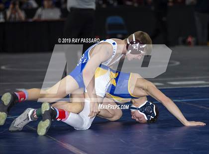 Thumbnail 2 in NYSPHSAA Wrestling Championships (Round 1) photogallery.