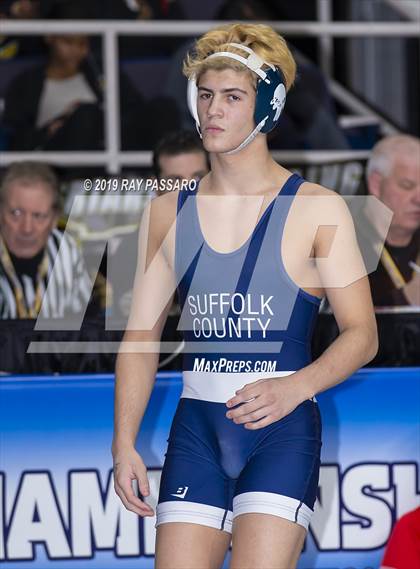 Thumbnail 2 in NYSPHSAA Wrestling Championships (Round 1) photogallery.