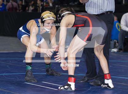 Thumbnail 1 in NYSPHSAA Wrestling Championships (Round 1) photogallery.