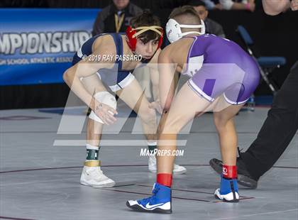 Thumbnail 2 in NYSPHSAA Wrestling Championships (Round 1) photogallery.