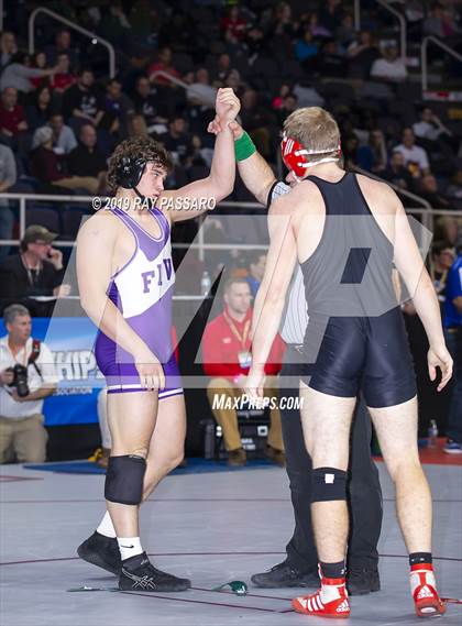 Thumbnail 1 in NYSPHSAA Wrestling Championships (Round 1) photogallery.