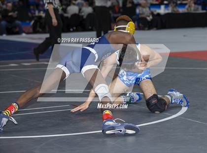 Thumbnail 2 in NYSPHSAA Wrestling Championships (Round 1) photogallery.