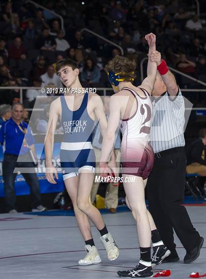 Thumbnail 2 in NYSPHSAA Wrestling Championships (Round 1) photogallery.