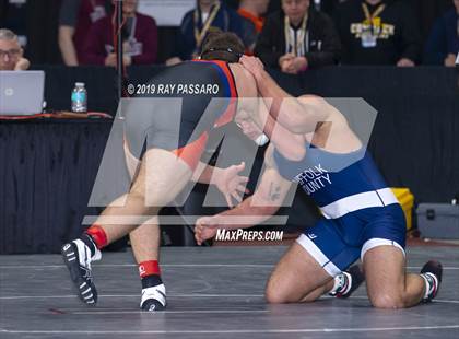 Thumbnail 1 in NYSPHSAA Wrestling Championships (Round 1) photogallery.