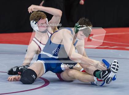 Thumbnail 3 in NYSPHSAA Wrestling Championships (Round 1) photogallery.