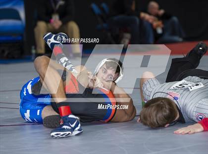 Thumbnail 1 in NYSPHSAA Wrestling Championships (Round 1) photogallery.