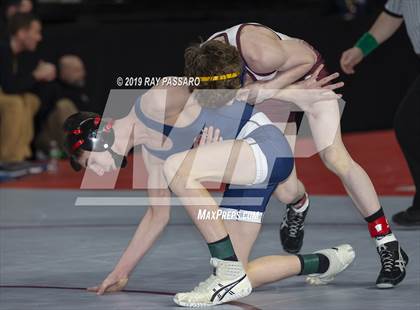 Thumbnail 1 in NYSPHSAA Wrestling Championships (Round 1) photogallery.