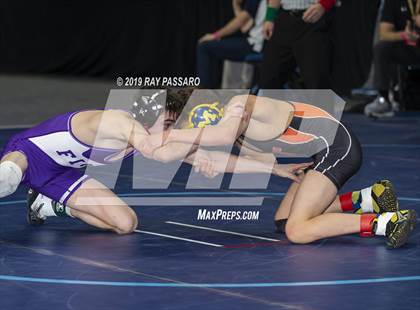 Thumbnail 2 in NYSPHSAA Wrestling Championships (Round 1) photogallery.