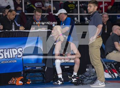 Thumbnail 1 in NYSPHSAA Wrestling Championships (Round 1) photogallery.