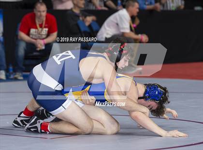 Thumbnail 1 in NYSPHSAA Wrestling Championships (Round 1) photogallery.