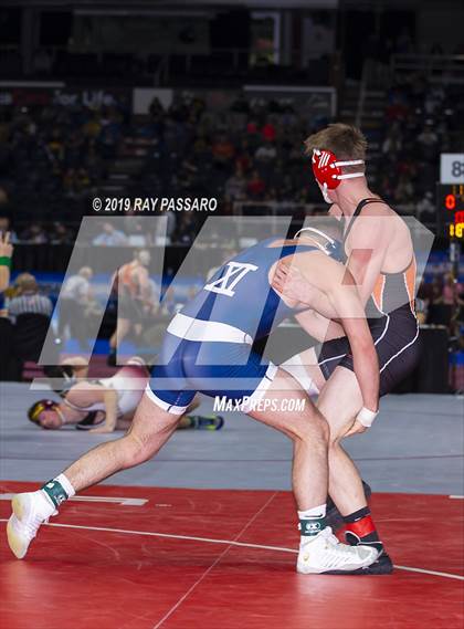 Thumbnail 1 in NYSPHSAA Wrestling Championships (Round 1) photogallery.