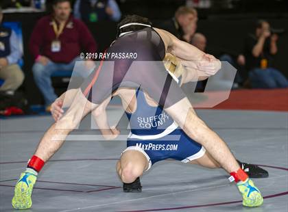 Thumbnail 3 in NYSPHSAA Wrestling Championships (Round 1) photogallery.
