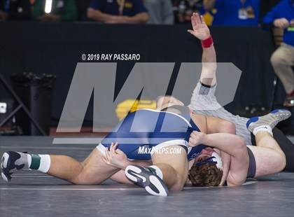 Thumbnail 1 in NYSPHSAA Wrestling Championships (Round 1) photogallery.