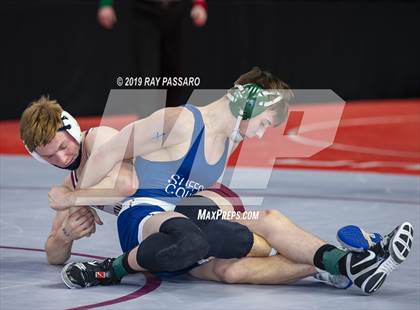 Thumbnail 1 in NYSPHSAA Wrestling Championships (Round 1) photogallery.