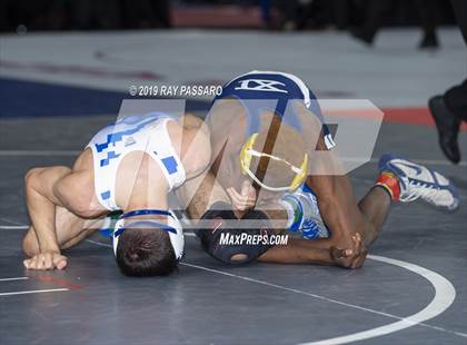 Thumbnail 1 in NYSPHSAA Wrestling Championships (Round 1) photogallery.
