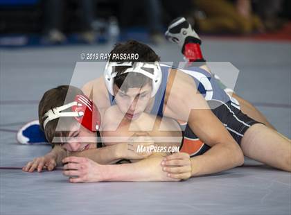 Thumbnail 1 in NYSPHSAA Wrestling Championships (Round 1) photogallery.