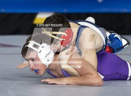 Thumbnail 1 in NYSPHSAA Wrestling Championships (Round 1) photogallery.