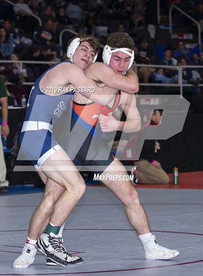 Thumbnail 2 in NYSPHSAA Wrestling Championships (Round 1) photogallery.