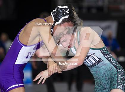Thumbnail 3 in NYSPHSAA Wrestling Championships (Round 1) photogallery.