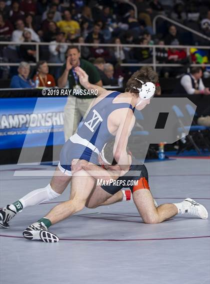 Thumbnail 2 in NYSPHSAA Wrestling Championships (Round 1) photogallery.