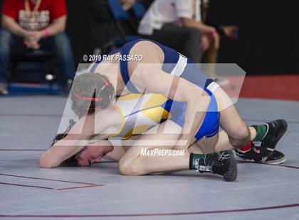 Thumbnail 2 in NYSPHSAA Wrestling Championships (Round 1) photogallery.