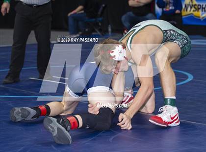 Thumbnail 2 in NYSPHSAA Wrestling Championships (Round 1) photogallery.