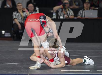 Thumbnail 3 in NYSPHSAA Wrestling Championships (Round 1) photogallery.