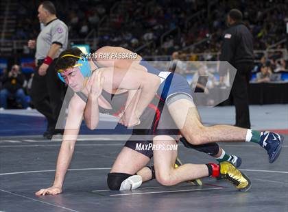Thumbnail 1 in NYSPHSAA Wrestling Championships (Round 1) photogallery.