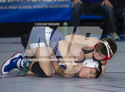 Thumbnail 3 in NYSPHSAA Wrestling Championships (Round 1) photogallery.
