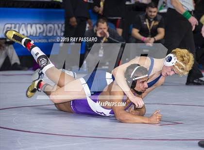 Thumbnail 3 in NYSPHSAA Wrestling Championships (Round 1) photogallery.