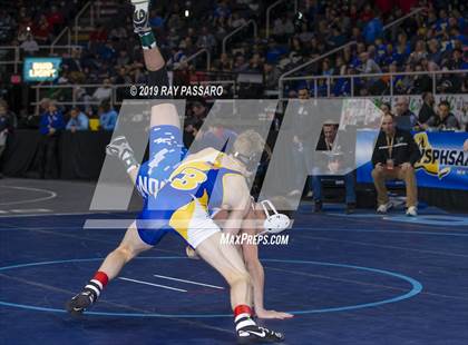 Thumbnail 2 in NYSPHSAA Wrestling Championships (Round 1) photogallery.
