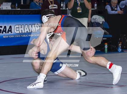Thumbnail 3 in NYSPHSAA Wrestling Championships (Round 1) photogallery.