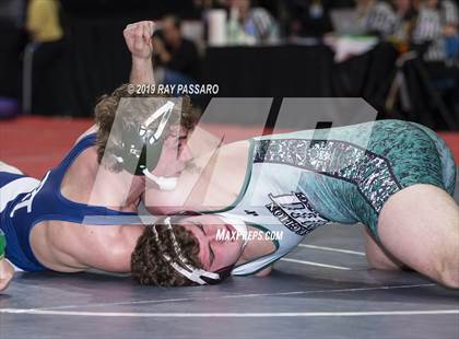 Thumbnail 1 in NYSPHSAA Wrestling Championships (Round 1) photogallery.