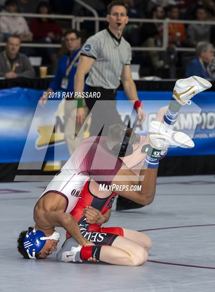 Thumbnail 2 in NYSPHSAA Wrestling Championships (Round 1) photogallery.