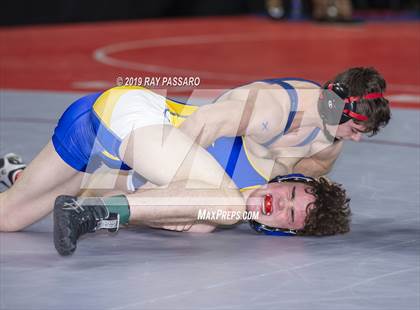 Thumbnail 1 in NYSPHSAA Wrestling Championships (Round 1) photogallery.