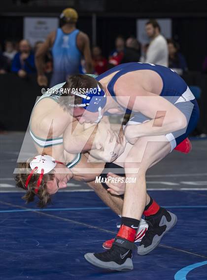 Thumbnail 1 in NYSPHSAA Wrestling Championships (Round 1) photogallery.