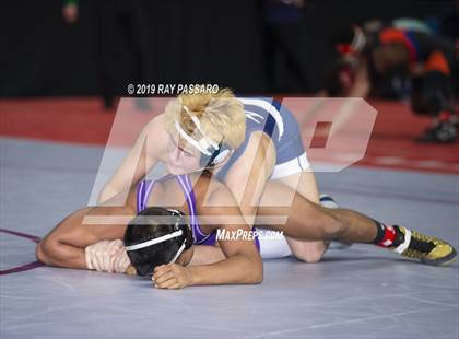 Thumbnail 3 in NYSPHSAA Wrestling Championships (Round 1) photogallery.