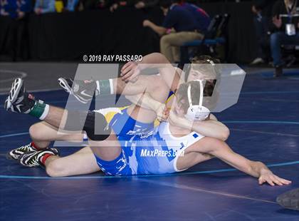 Thumbnail 1 in NYSPHSAA Wrestling Championships (Round 1) photogallery.