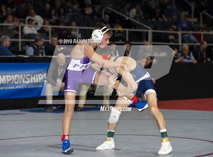 Thumbnail 1 in NYSPHSAA Wrestling Championships (Round 1) photogallery.