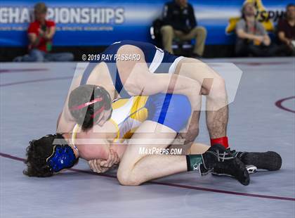 Thumbnail 3 in NYSPHSAA Wrestling Championships (Round 1) photogallery.