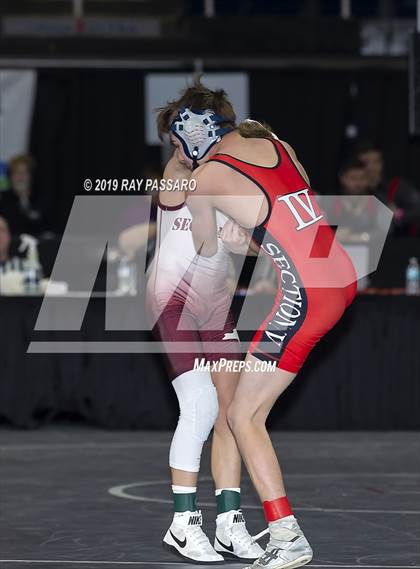 Thumbnail 2 in NYSPHSAA Wrestling Championships (Round 1) photogallery.