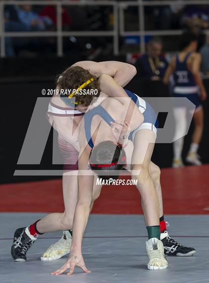 Thumbnail 2 in NYSPHSAA Wrestling Championships (Round 1) photogallery.