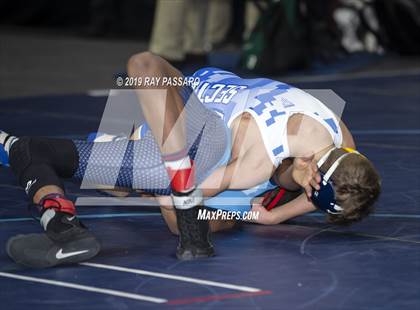 Thumbnail 1 in NYSPHSAA Wrestling Championships (Round 1) photogallery.