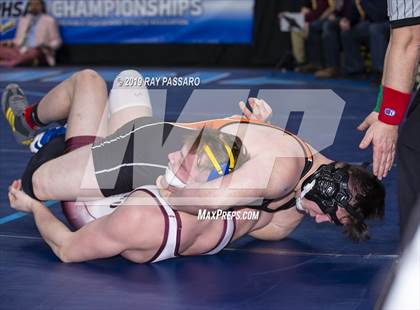 Thumbnail 1 in NYSPHSAA Wrestling Championships (Round 1) photogallery.