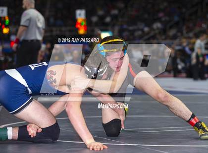 Thumbnail 1 in NYSPHSAA Wrestling Championships (Round 1) photogallery.