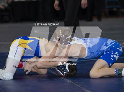 Thumbnail 1 in NYSPHSAA Wrestling Championships (Round 1) photogallery.